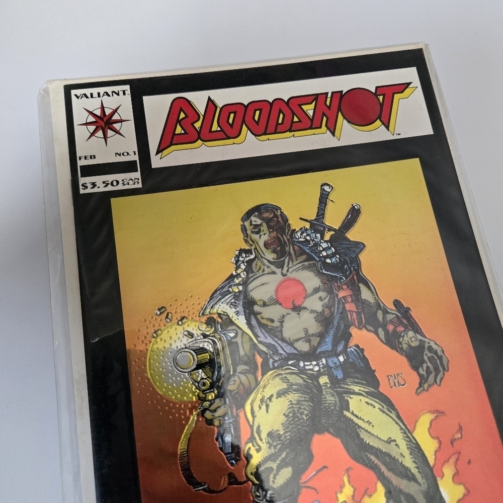 Valiant Bloodshot Comic Book - Picture 2 of 6